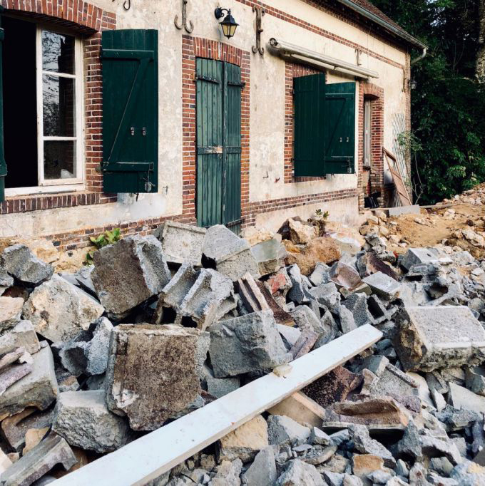 Travaux de démolition à Anglet (64)