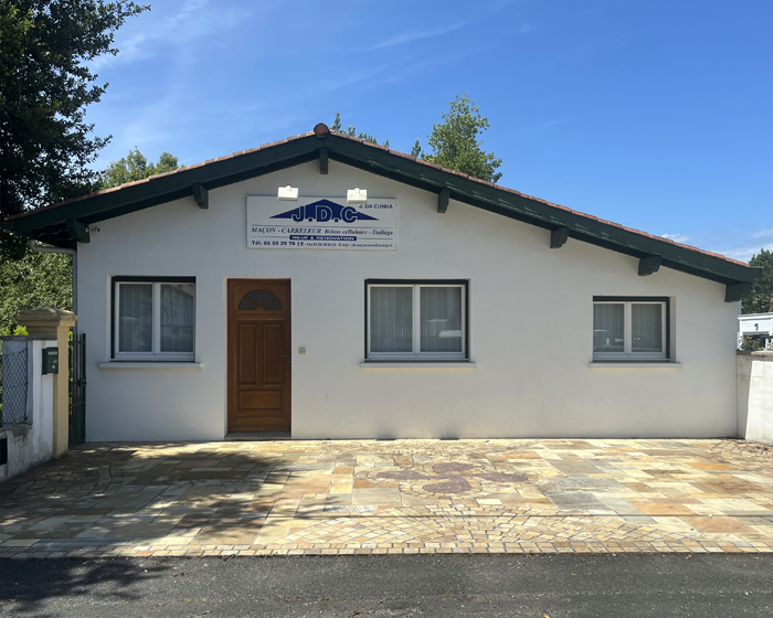 Les locaux de JDC Maçonnerie à Cambo-les-bains (64)