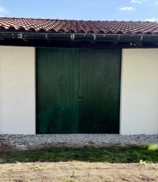 Fermeture et aménagement d'un garage à Cambo-les-bains