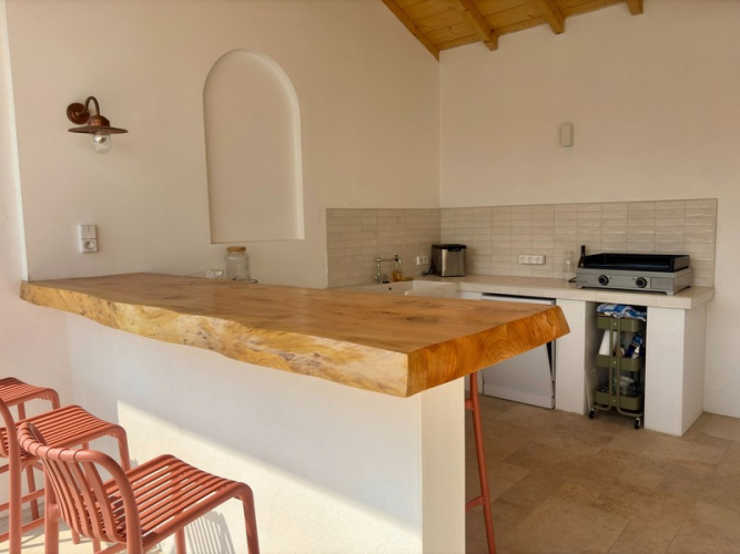 Réalisation pool house et terrasse - Briscous | JDC Maçonnerie
