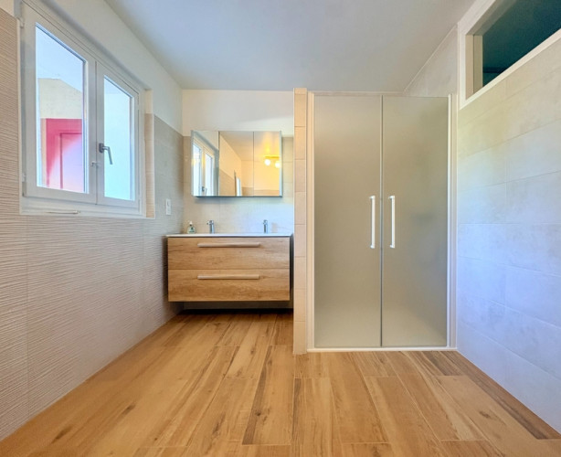 Rénovation d'une salle de bain à Ascain, JDC Maçonnerie