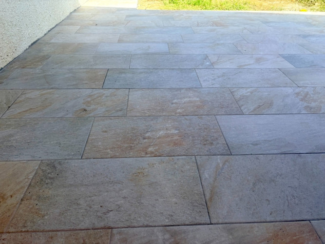 Rénovation de terrasse à Espelette, JDC Maçonnerie